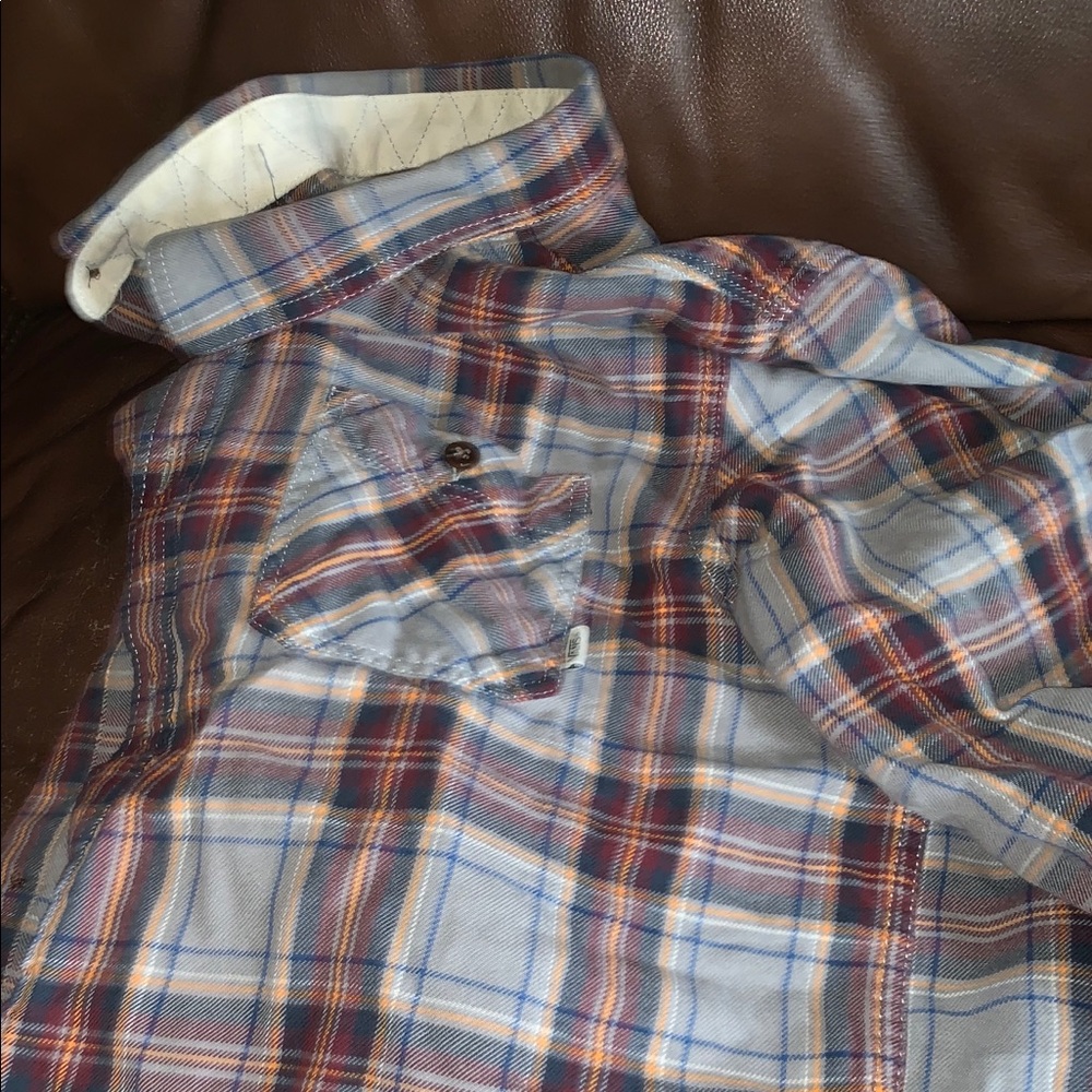 Vans button up shirt, (Long sleeve)